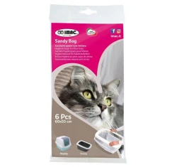 Imac Σακούλες Απορριμάτων για Γάτες Sandy Bag 60x55cm 6τμχ