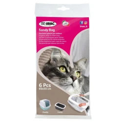 Imac Σακούλες Απορριμάτων για Γάτες Sandy Bag 60x55cm 6τμχ Imac Σακούλες Απορριμάτων για Γάτες Sandy Bag 60x55cm 6τμχ