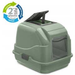 Κλειστή Λεκάνη - Τουαλέτα Γάτας Imac Easy Cat 2nd Life Plastic 50x40x40cm Πράσινο Κλειστή Λεκάνη - Τουαλέτα Γάτας Imac Easy Cat 2nd Life Plastic 50x40x40cm Πράσινο
