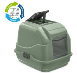 Κλειστή Λεκάνη - Τουαλέτα Γάτας Imac Easy Cat 2nd Life Plastic 50x40x40cm Πράσινο Κλειστή Λεκάνη - Τουαλέτα Γάτας Imac Easy Cat 2nd Life Plastic 50x40x40cm Πράσινο