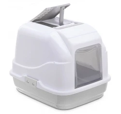 Κλειστή Λεκάνη - Τουαλέτα Γάτας Imac Easy Cat 50x40x40cm White - grey Κλειστή Λεκάνη - Τουαλέτα Γάτας Imac Easy Cat 50x40x40cm White - grey