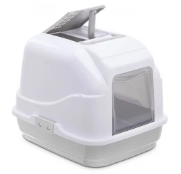 Κλειστή Λεκάνη - Τουαλέτα Γάτας Imac Easy Cat 50x40x40cm White - grey Κλειστή Λεκάνη - Τουαλέτα Γάτας Imac Easy Cat 50x40x40cm White - grey