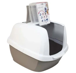 Κλειστή Λεκάνη - Τουαλέτα Γάτας Imac Maddy Junior 57x43x41cm Καφέ