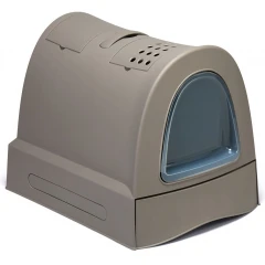Κλειστή Λεκάνη - Τουαλέτα Γάτας Imac Zuma με συρτάρι 56x40x42,5cm Καφέ Κλειστή Λεκάνη - Τουαλέτα Γάτας Imac Zuma με συρτάρι 56x40x42,5cm Καφέ