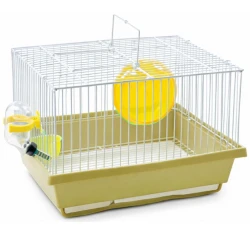 Κλουβί για Χάμστερ Miss Bianca Hamster Cage No3 30x23x21cm Λαδί