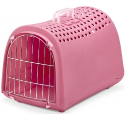 Κλουβί μεταφοράς Γάτας ή Σκύλου Linus από την IMAC 50 x 32 x 34.5 cm Ροζ Κλουβί μεταφοράς Γάτας ή Σκύλου Linus από την IMAC 50 x 32 x 34.5 cm Ροζ