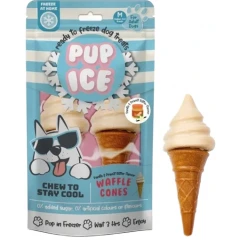 Λιχουδιά, Παγωτό Σκύλου Pup Ice Βανίλια και Φυστικοβούτυρο 110gr (2τμχ)