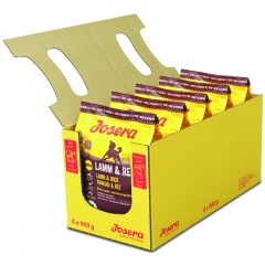 Josera Lamb & Rice Gluten Free (5x900gr) 4,5kg Josera Lamb & Rice Gluten Free (5x900gr) 4,5kg