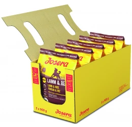 Josera Lamb & Rice Gluten Free (5x900gr) 4,5kg
