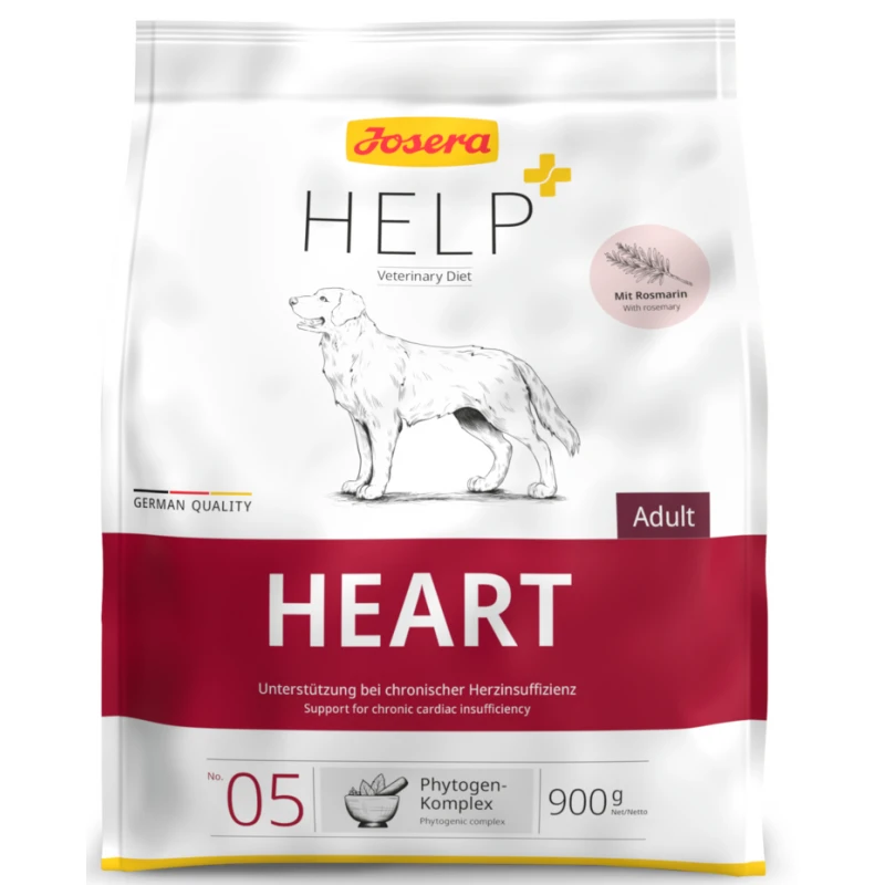 Κλινική Δίαιτα Σκύλου Josera Help Heart 5x900gr (4 +1 Δώρο) ΣΚΥΛΟΙ