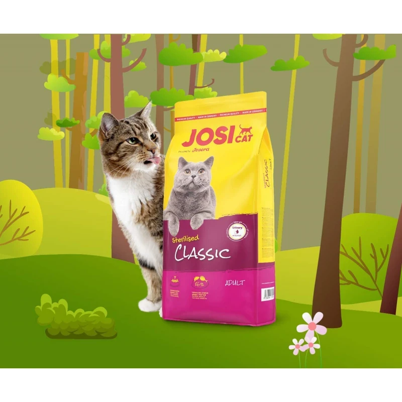 Josera Josicat Classic Sterilised για Στειρωμένες Γάτες 10kg ΓΑΤΕΣ