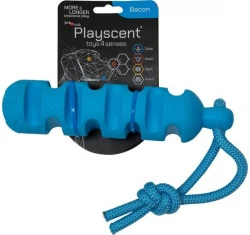 Παιχνίδι Σκύλου Jack & Vanilla Playscent Dummy με Bacon 24cm Μπλε Παιχνίδι Σκύλου Jack & Vanilla Playscent Dummy με Bacon 24cm Μπλε