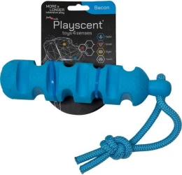 Παιχνίδι Σκύλου Jack & Vanilla Playscent Dummy με Bacon 24cm Μπλε Παιχνίδι Σκύλου Jack & Vanilla Playscent Dummy με Bacon 24cm Μπλε