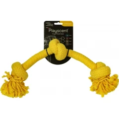 Παιχνίδι Σκύλου Jack & Vanilla Playscent Σχοινί με Κοτόπουλο 350gr 48cm Κίτρινο Παιχνίδι Σκύλου Jack & Vanilla Playscent Σχοινί με Κοτόπουλο 350gr 48cm Κίτρινο