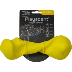 Παιχνίδι Σκύλου Jack & Vanilla Playscent Twisted Bone Κοτόπουλο 22cm Κίτρινο Παιχνίδι Σκύλου Jack & Vanilla Playscent Twisted Bone Κοτόπουλο 22cm Κίτρινο