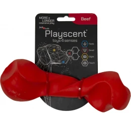 Παιχνίδι Σκύλου Jack & Vanilla Playscent Twisted Bone Μοσχάρι 22cm Κόκκινο Παιχνίδι Σκύλου Jack & Vanilla Playscent Twisted Bone Μοσχάρι 22cm Κόκκινο