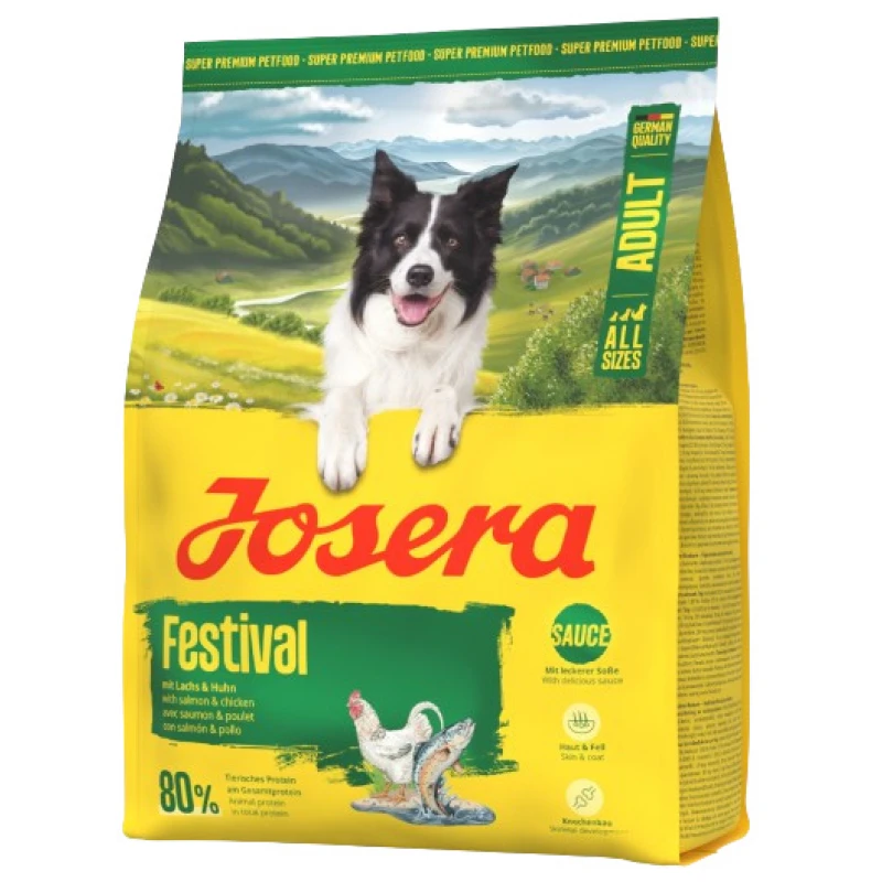 JOSERA FESTIVAL GLUTEN FREE ME ΣΟΛΟΜΟ (5x900gr) 4,5kg ΞΗΡΑ ΤΡΟΦΗ ΣΚΥΛΟΥ JOSERA FESTIVAL GLUTEN FREE ME ΣΟΛΟΜΟ (5x900gr) 4,5kg ΞΗΡΑ ΤΡΟΦΗ ΣΚΥΛΟΥ