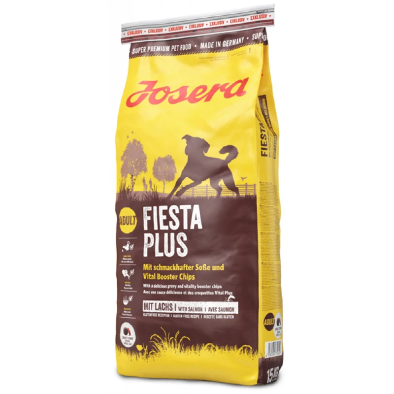 Josera FiestaPlus Gluten-Free 12,5kg με Σολομο ΣΚΥΛΟΙ