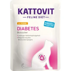 Υγρή Τροφή Γάτας Kattovit Feline Diet Diabetes Chicken σε Φακελάκι 85gr Υγρή Τροφή Γάτας Kattovit Feline Diet Diabetes Chicken σε Φακελάκι 85gr