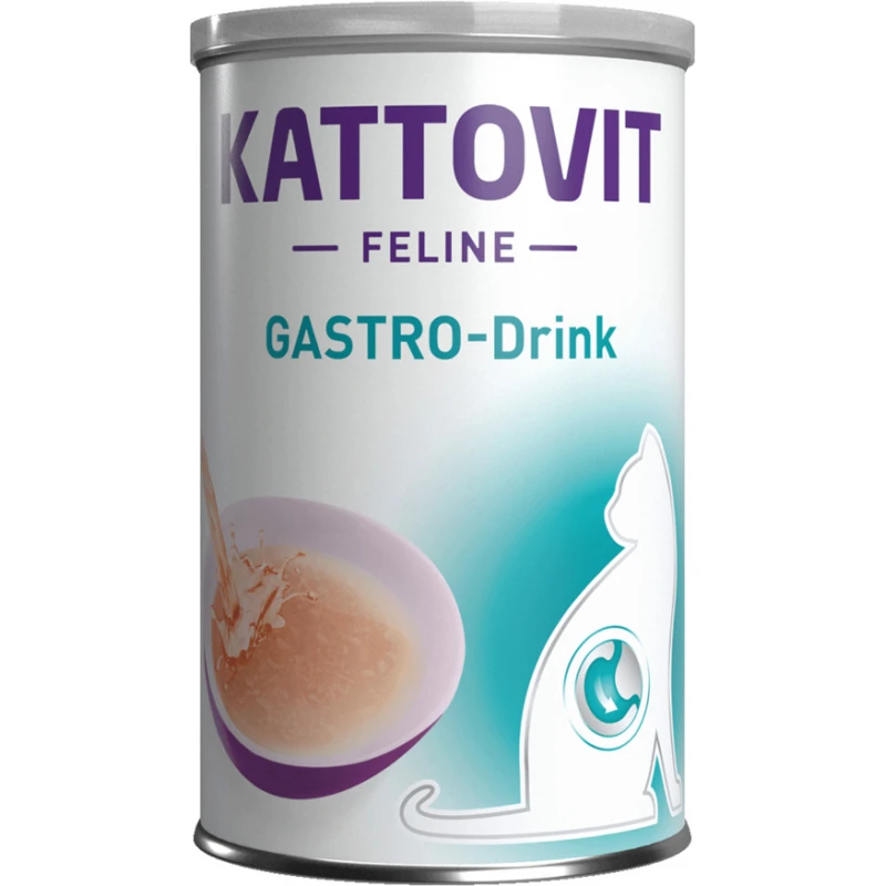 Υγρή Τροφή - Ρόφημα Γάτας Kattovit Feline Diet Gastro Drink με Κοτόπουλο 135ml ΓΑΤΕΣ