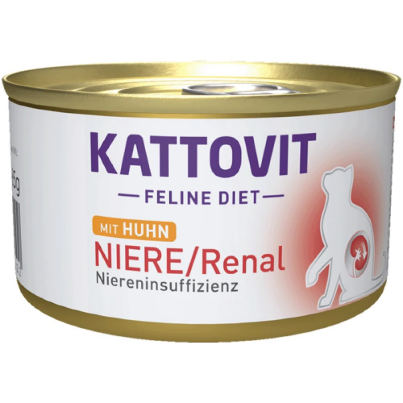 Υγρή Τροφή Γάτας Kattovit Feline Diet Renal Chicken 85gr ΓΑΤΕΣ