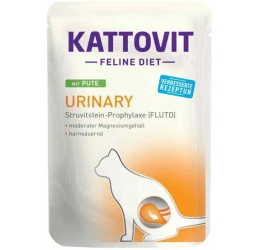 Υγρή Τροφή Γάτας Kattovit Feline Diet Urinary Turkey σε φακελάκι 85gr Υγρή Τροφή Γάτας Kattovit Feline Diet Urinary Turkey σε φακελάκι 85gr
