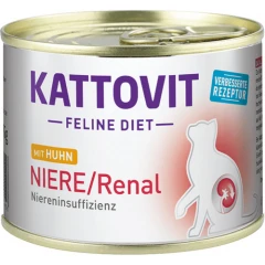 Υγρή Τροφή Γάτας Kattovit Feline Diet Renal Chicken 185gr Υγρή Τροφή Γάτας Kattovit Feline Diet Renal Chicken 185gr
