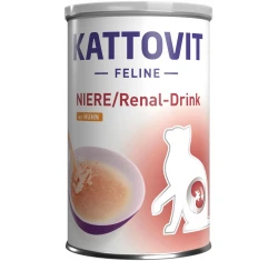 Υγρή Τροφή - Ρόφημα Γάτας Kattovit Feline Diet Renal Drink με Κοτόπουλο 135ml