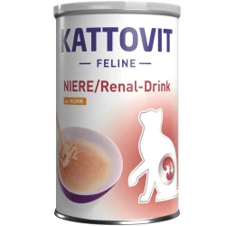 Υγρή Τροφή - Ρόφημα Γάτας Kattovit Feline Diet Renal Drink με Κοτόπουλο 135ml Υγρή Τροφή - Ρόφημα Γάτας Kattovit Feline Diet Renal Drink με Κοτόπουλο 135ml