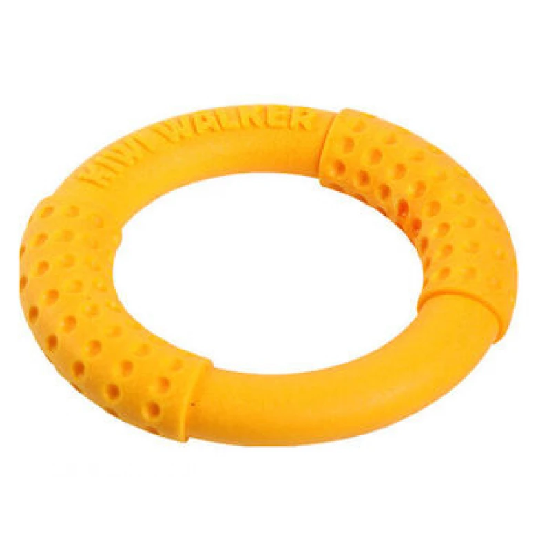 Παιχνίδι σκύλου Kiwi Walker Lets play Ring Maxi 18cm Πορτοκαλί ΣΚΥΛΟΙ