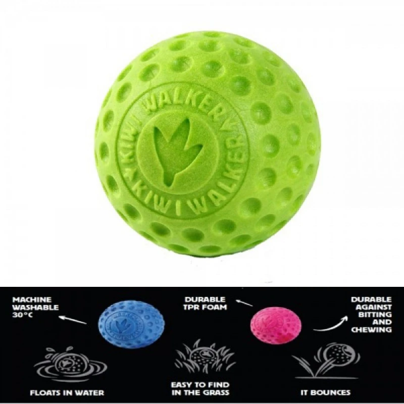 Παιχνίδι Σκύλου Kiwi Walker Lets Play Ball Mini 5cm Πράσινο ΣΚΥΛΟΙ