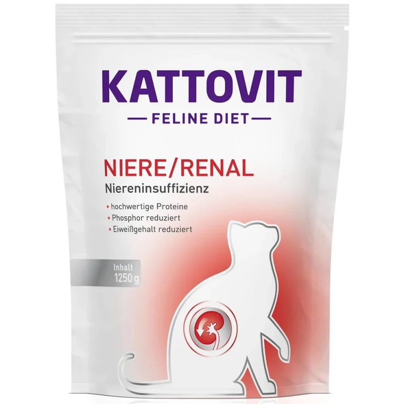 Κλινική Δίαιτα Γάτας Kattovit Renal 1250gr Γάτες Κλινική Δίαιτα Γάτας Kattovit Renal 1250gr Γάτες
