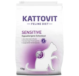 Κλινική Δίαιτα Γάτας Kattovit Sensitive 4kg