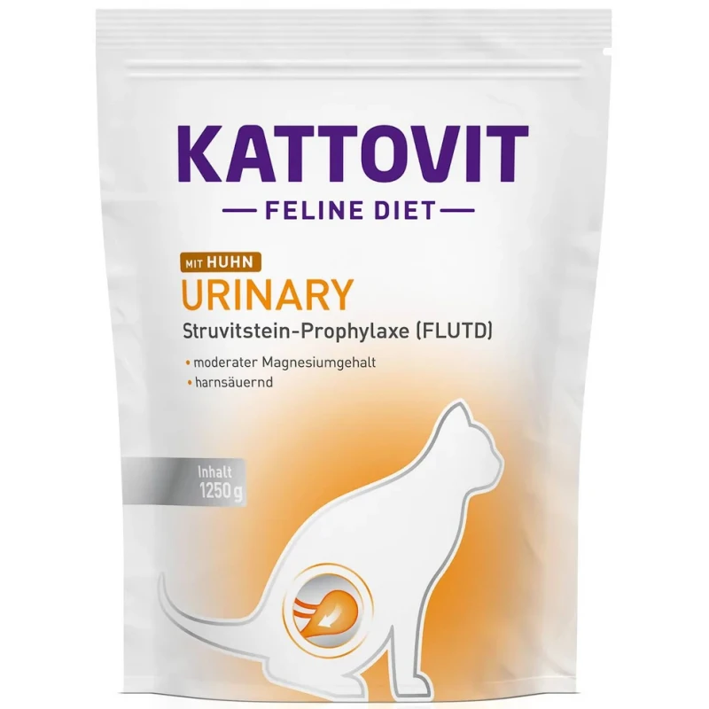 Κλινική Δίαιτα Γάτας Kattovit Urinary με Κοτόπουλο 1250gr Γάτες