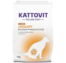 Κλινική Δίαιτα Γάτας Kattovit Urinary με Κοτόπουλο 4kg