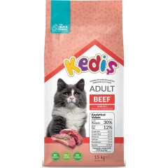 Ξηρά Τροφή Γάτας Kedis Adult Beef 15kg Ξηρά Τροφή Γάτας Kedis Adult Beef 15kg