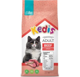 Ξηρά Τροφή Γάτας Kedis Adult Beef 15kg
