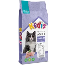 Ξηρά Τροφή Γάτας Kedis Adult Gourmet 15kg