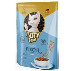 Ξηρά Τροφή Γάτας Kitty Cat Adult Fish 3kg + Δώρο 2 Κονσέρβες Summer Edition 200gr 