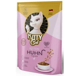 Ξηρά Τροφή Γάτας Kitty Cat Kitten Chicken 3kg + Δώρο 2 Κονσέρβες Summer Edition 200gr 