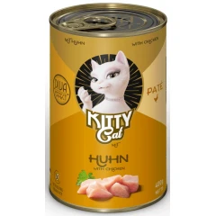 Υγρή Τροφή, Κονσέρβα Γάτας Kitty Cat Chicken 400gr Pate Υγρή Τροφή, Κονσέρβα Γάτας Kitty Cat Chicken 400gr Pate