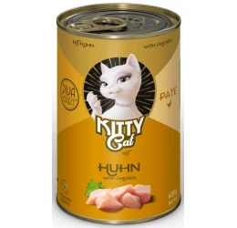 Υγρή Τροφή, Κονσέρβα Γάτας Kitty Cat Chicken 400gr Pate Υγρή Τροφή, Κονσέρβα Γάτας Kitty Cat Chicken 400gr Pate