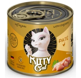 Υγρή Τροφή, Κονσέρβα Γάτας Kitty Cat Chicken 200gr Pate Υγρή Τροφή, Κονσέρβα Γάτας Kitty Cat Chicken 200gr Pate