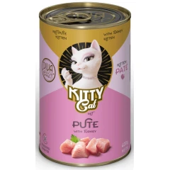 Υγρή Τροφή, Κονσέρβα Γάτας Kitty Cat Kitten Turkey 400gr Pate Υγρή Τροφή, Κονσέρβα Γάτας Kitty Cat Kitten Turkey 400gr Pate