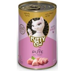 Υγρή Τροφή, Κονσέρβα Γάτας Kitty Cat Kitten Turkey 400gr Pate Υγρή Τροφή, Κονσέρβα Γάτας Kitty Cat Kitten Turkey 400gr Pate