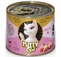 Υγρή Τροφή, Κονσέρβα Γάτας Kitty Cat Kitten Turkey 200gr Pate Υγρή Τροφή, Κονσέρβα Γάτας Kitty Cat Kitten Turkey 200gr Pate