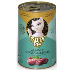 Υγρή Τροφή, Κονσέρβα Γάτας Kitty Cat Lamb & Poultry Liver 400gr Pate Υγρή Τροφή, Κονσέρβα Γάτας Kitty Cat Lamb & Poultry Liver 400gr Pate