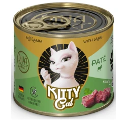 Υγρή Τροφή, Κονσέρβα Γάτας Kitty Cat Lamb 200gr Pate Υγρή Τροφή, Κονσέρβα Γάτας Kitty Cat Lamb 200gr Pate