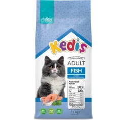 Ξηρά Τροφή Γάτας Kedis Adult Fish 15kg
