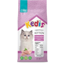 Ξηρά Τροφή Γάτας Kedis Kitten με Κοτόπουλο 15kg